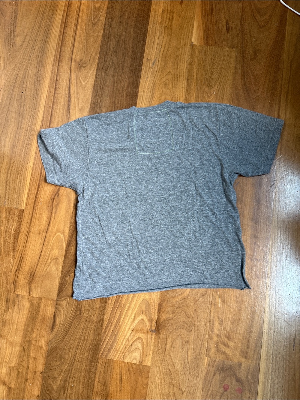 Aviator Nation Grey Tee with Rainbow NYC Logo - Picture 3 of 3